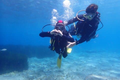 Bubblemaker Underwater Adventure for børn i Ammoudi Kreta