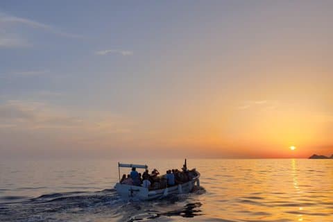 Corfou : Visite au coucher du soleil de Palaiokastritsa avec option à terre