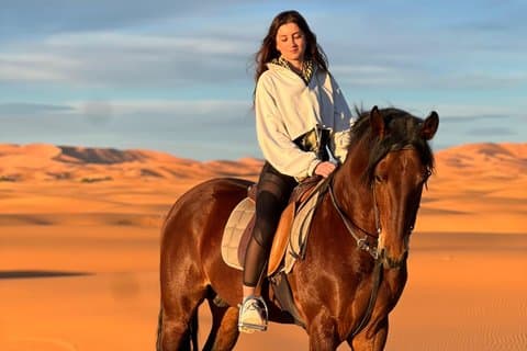 Merzouga Horseback Riding in the Sahara Desert