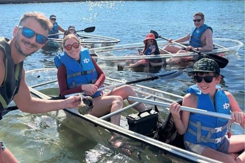2 timmars Clear Kayak Mangrove Eco Tours, St Pete