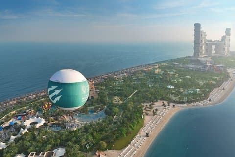 Dubai stadstour met de Dubai Atlantis Balloon Ride Experience