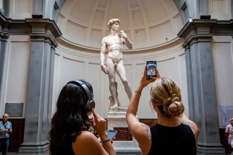 Accademia Gallery inngangsbillett med eksklusiv Audio Guide App