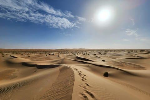 Milchstraße Sternenbeobachtungserlebnis im Al Quaa Abu Dhabi