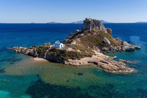 Tour di un giorno della costa meridionale di Kos Kardamena Kefalos e Paradise Beach