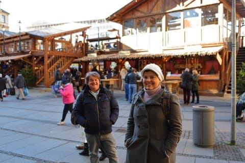 Tour privado a pie de Navidad en Múnich + Glühwein y aperitivos