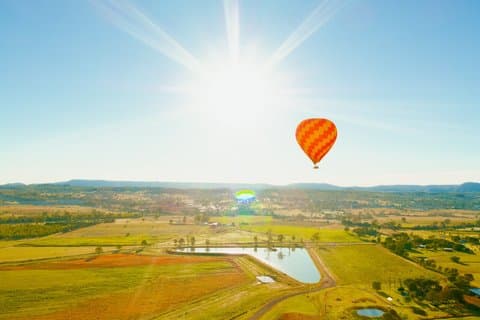 Gold Coast Ballooning com café da manhã 5 estrelas