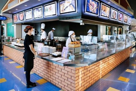 Baiyoke Sky Restaurant Pranzo Buffet Biglietto al 76° piano