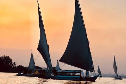 Luxury Romantic Nile Sunset Dinner in Cairo - Felucca Moments