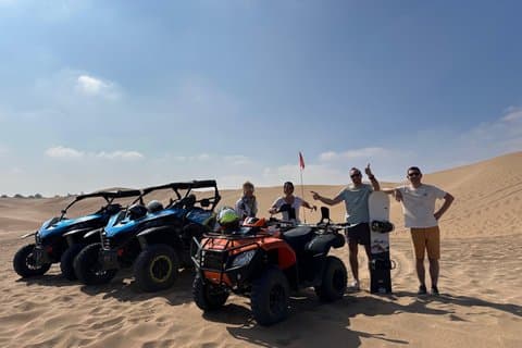 Agadir Quad eller Buggy Tour med sandboarding i sanddynerne