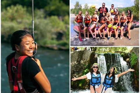 Antalya Quad, Buggy, Rafting & Zipline tur m/frokost & transfer