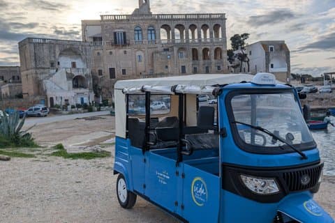 Elektrische Tuk-Tuk-Tour in Polignano a Mare