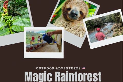 Excursão privada Magic Rainforest Blue River, Wildlife & Waterfalls
