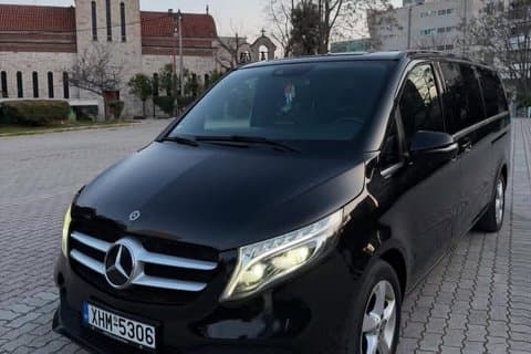 Service de Chauffeur Privé Mercedes Benz Classe V à Mykonos