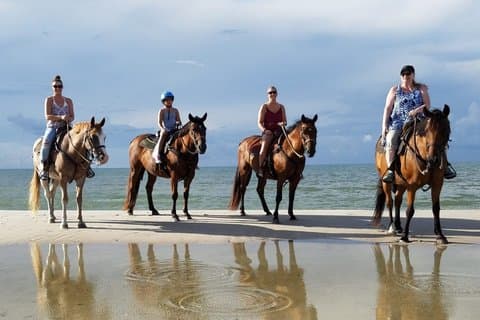 Reiten, Flussschläuche, Mittagessen, Shopping Ocho Rios Jamaika