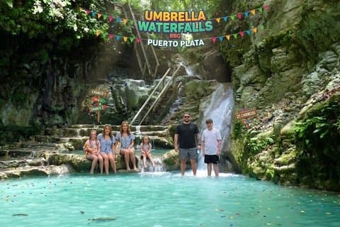Puerto Plata Adventure : 27 Pools, Monkey and City Tour