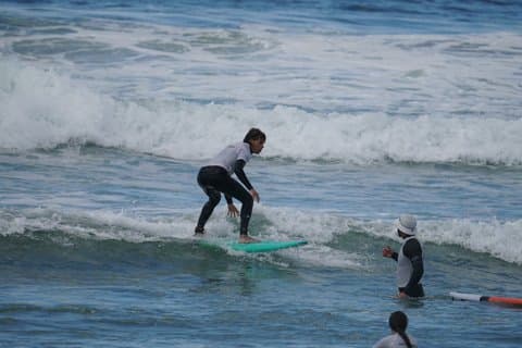 Surfing Lesson on Praia da Barra, Aveiro