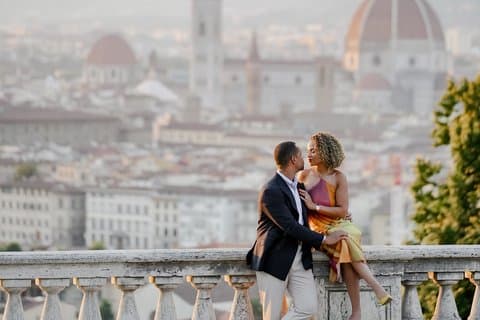 Eksklusivt fotoshoot i Firenze med top-rated fotograf