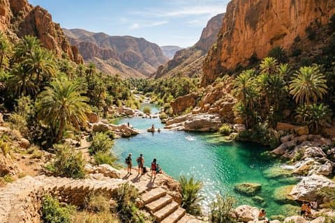 Guided paradise Valley excursion & Atlas Mountains swimming pools
