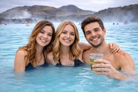 Blue Lagoon Transfer vom Flughafen Reykjavik oder Keflavik