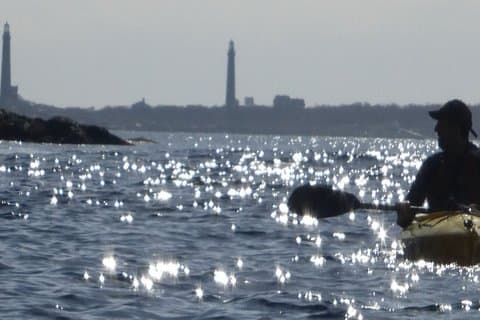 North of Boston Island Lighthouse Kayak Tour
