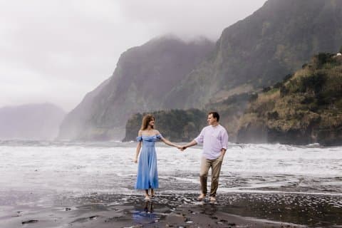 Privat ferie fotografering med fotograf på Madeira