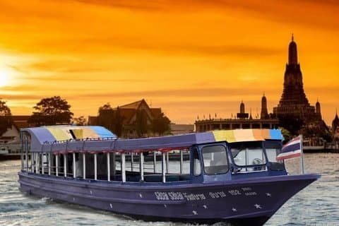 Unik og naturskjønn langsom båttur fra Bangkok til Ayutthaya 4.5 Hr