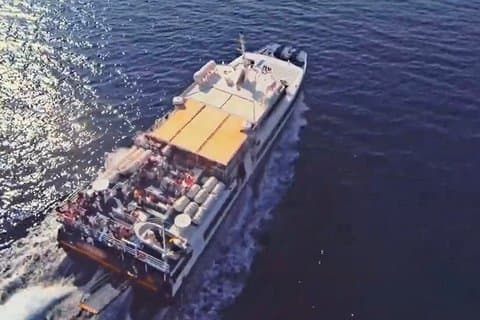 Santorini Day Cruise from Paros with Exclusive Bus Transfers