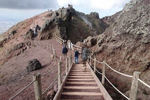 Vesuvius: Biljetter med köföreträde och tur-retur-transport
