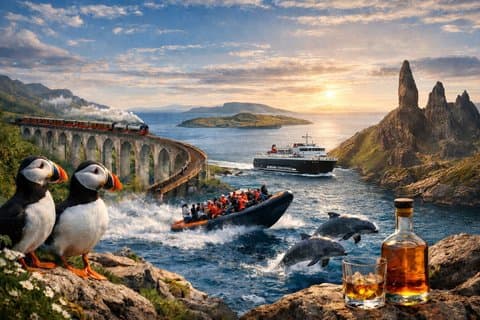 'Luke Skye-Walkers' 3-dagers Isle of Skye, Sealife og Islands tur
