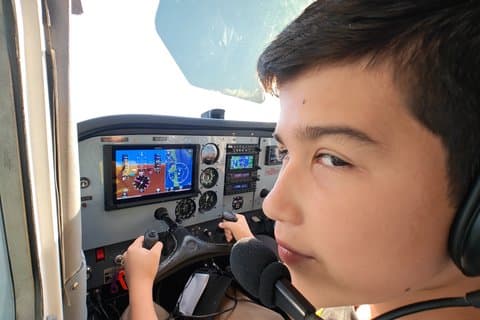 Voo Junior Discovery em Miami com instrutor certificado