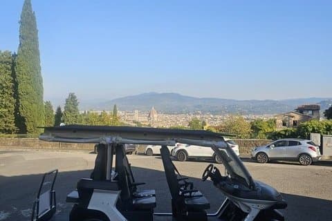 Florence Golf Cart: Michelangelo square & Fiesole's Roman Theatre