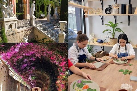Oppdag Valencias parker, skap keramisk kunst