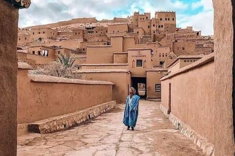 Traslado privado de Ouarzazate a Ait Ben Haddou (ida y vuelta)