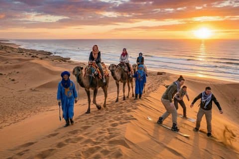 3-in-1 Desert Experience Agadir: Quad Biking, Camel Ride & BBQ