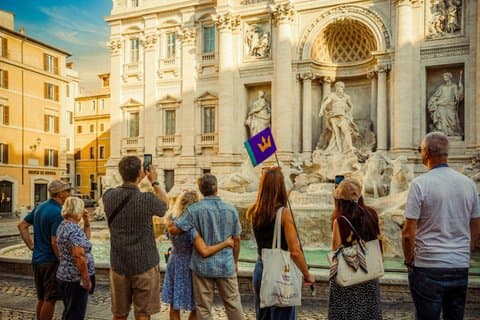 Trevi Fontänbiljetter Guidad promenad och Pantheontur