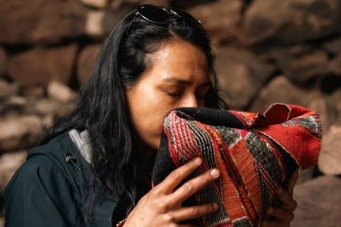 Rengjøring Blomstring og Offering til Pachamama Ceremony