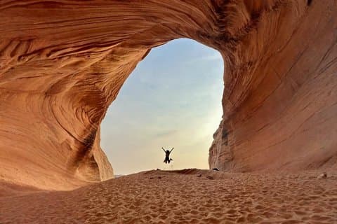 Excursion d'une journée en fer à cheval au lever du soleil et à l'antilope du canyon