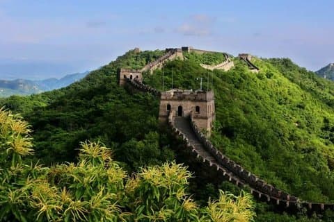 Beijing Mutianyu Great Wall Tour kabelbil Toboggan med lunsj