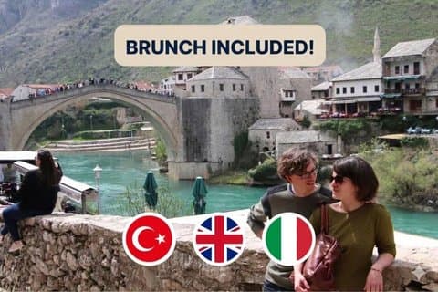 Sarajevo : Mostar, Konjic, Blagaj, Pocitelj, Kravica efterår & Brunch