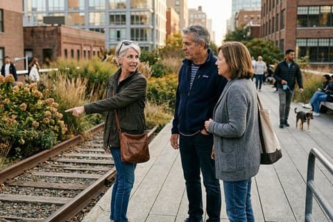 Excursão privada de caminhada arquitetônica em Chelsea, Nova Iorque