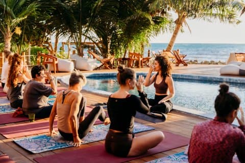 Beach Escape and Yoga Experience at Luxury Costa Maya Retreat