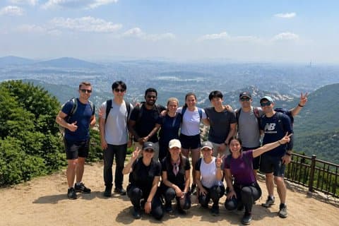 Seoul Bukak Mountain Hiking, Gyeongbokgung Palace Ceremony Tour