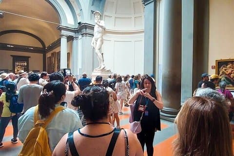Geführte Tour durch die Academy Gallery und David ohne Schwanz