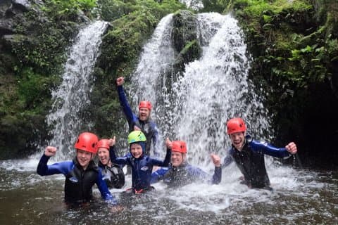 S.Miguel Canyoning Adventure in Ribeira dos Caldeirões