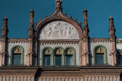 Párisi Udvar arkitektur og historie gåtur Budapest