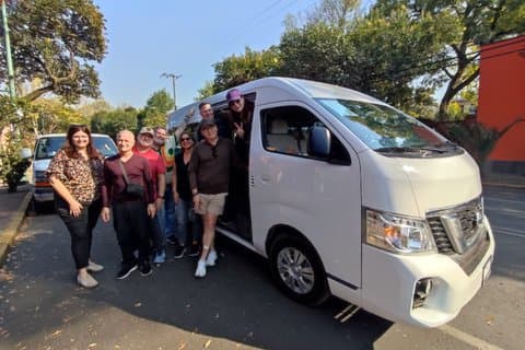 Private transport within Mexico City / Aeropuerto / Xochimilco