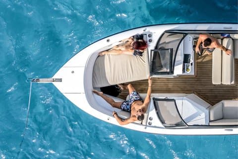 Geführte Speedboat-Tour mit Essen, Öl & Weinprobe