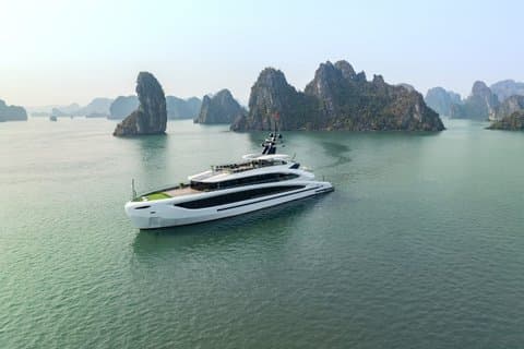 From Halong: Taylia 5-Star Cruise Explore the Magic of Lan Ha Bay