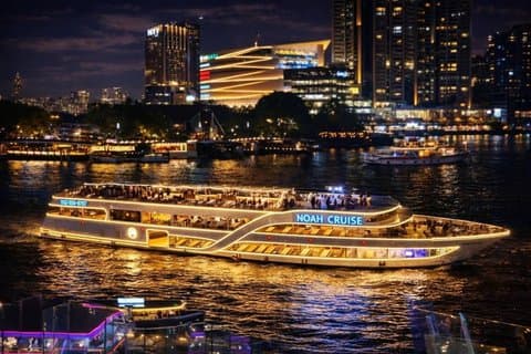 Bangkok Chao Phraya NOAH Newest Luxury 6 Stars Cruise