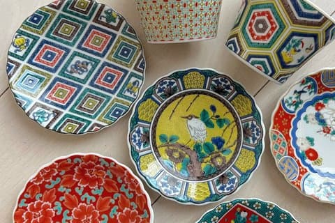 Ishikawa Kutani Ware and Choose Your Own Piece